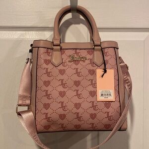 BNWT JUICY COUTURE Viral Juicy Forever Tote in Dusty Blush Pink